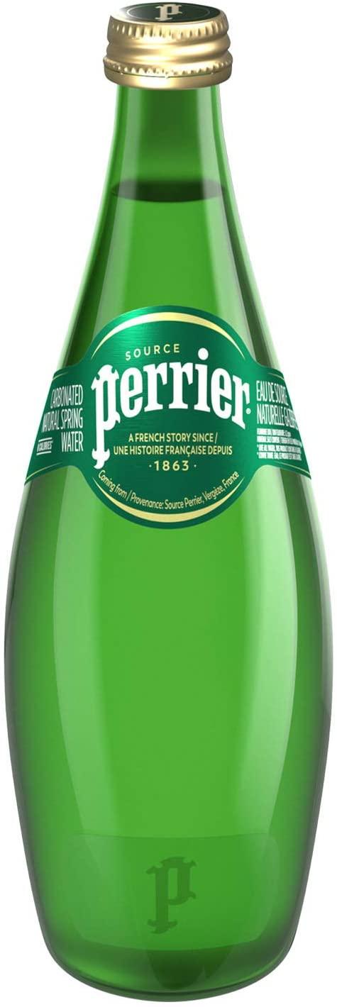 Perrier Carbonated Natural Spring Water (12 x 750ml) - Quecan
