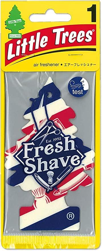 Little Trees Car Air Freshener (Pack of 24) Fresh Shave - Quecan