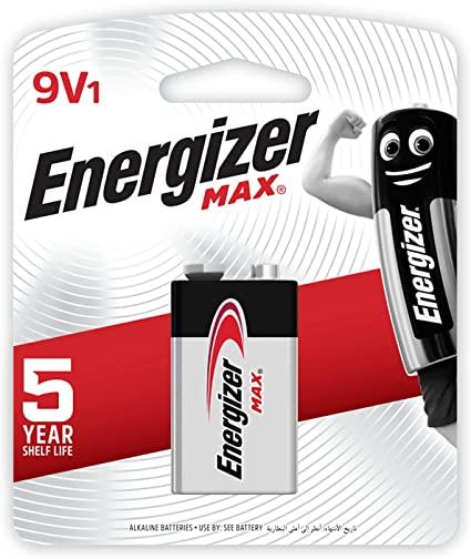 Energizer - 9V-1 Batteries (Pack of 12) - Quecan
