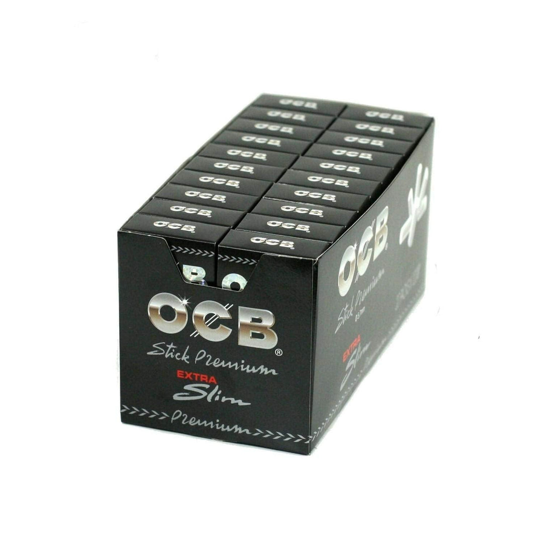 OCB Stick Premium Extra Slim Easy Pop Filters (Box of 20) - Quecan