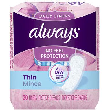 Always - Daily Liners (Pack of 20) - Quecan