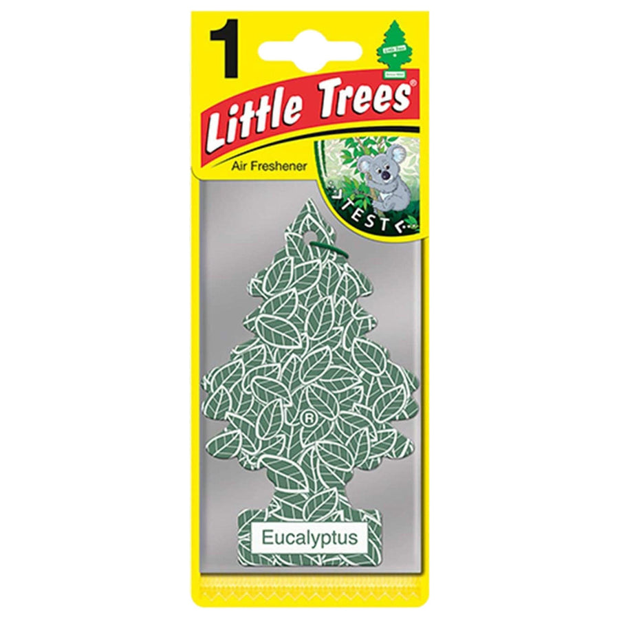 Little Trees Car Air Freshener (Pack of 24) Eucalyptus - Quecan