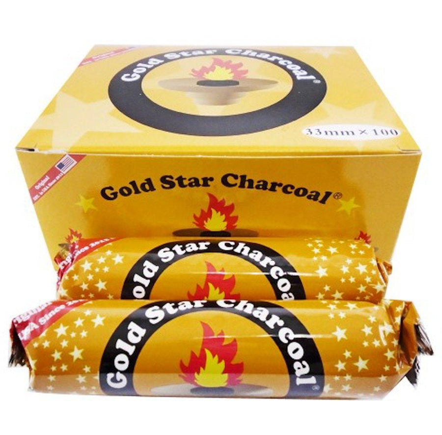 Gold Star - Charcoal (Box of 10) - Quecan