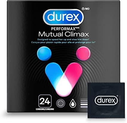 Durex Condoms Mutual Climax (Pack of 24) - Quecan