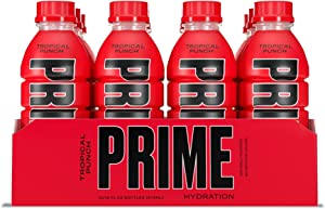 Prime Hydration Drink (12x500ML) - Tropical Punch - Quecan