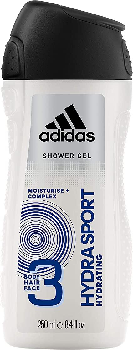 Adidas Body Wash -  Hydra Sport Hydrating (250ml) - Quecan