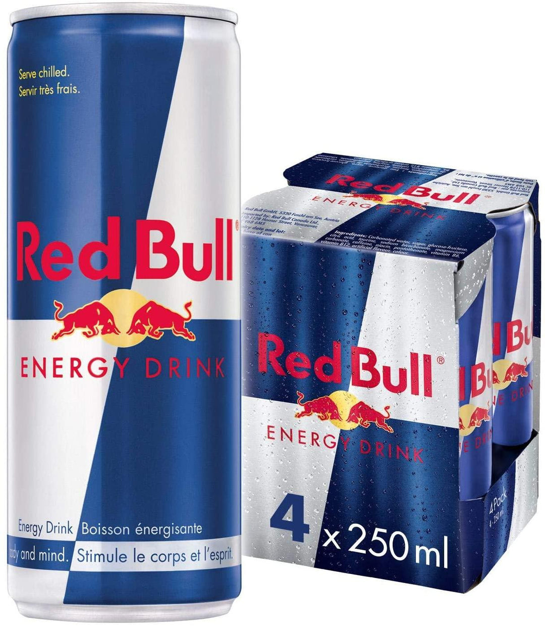 Red Bull - Energy Drink (24 x 250ML) (Can Dep) - Quecan