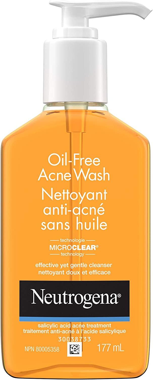 Neutrogena Oil-Free Acne Wash 177ml - Quecan