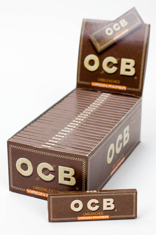 OCB Single Wide Virgin (Box of 50) - Quecan