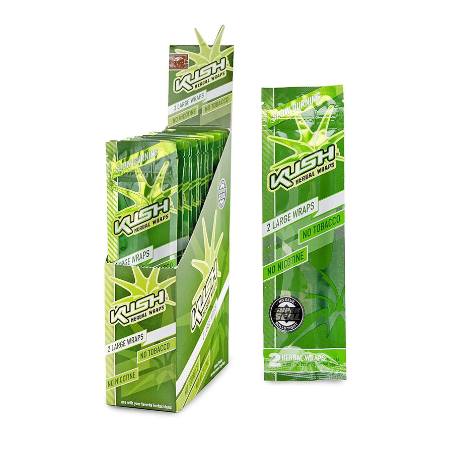 Kush - Original Herbal Wraps (Box of 25) - Quecan