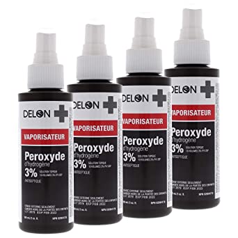 Delon Hydrogen Peroxide 3% 100 ml - Quecan