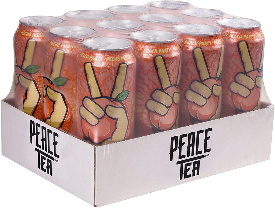 Peace Tea -  Peach Party (12 x 695ml) - Quecan