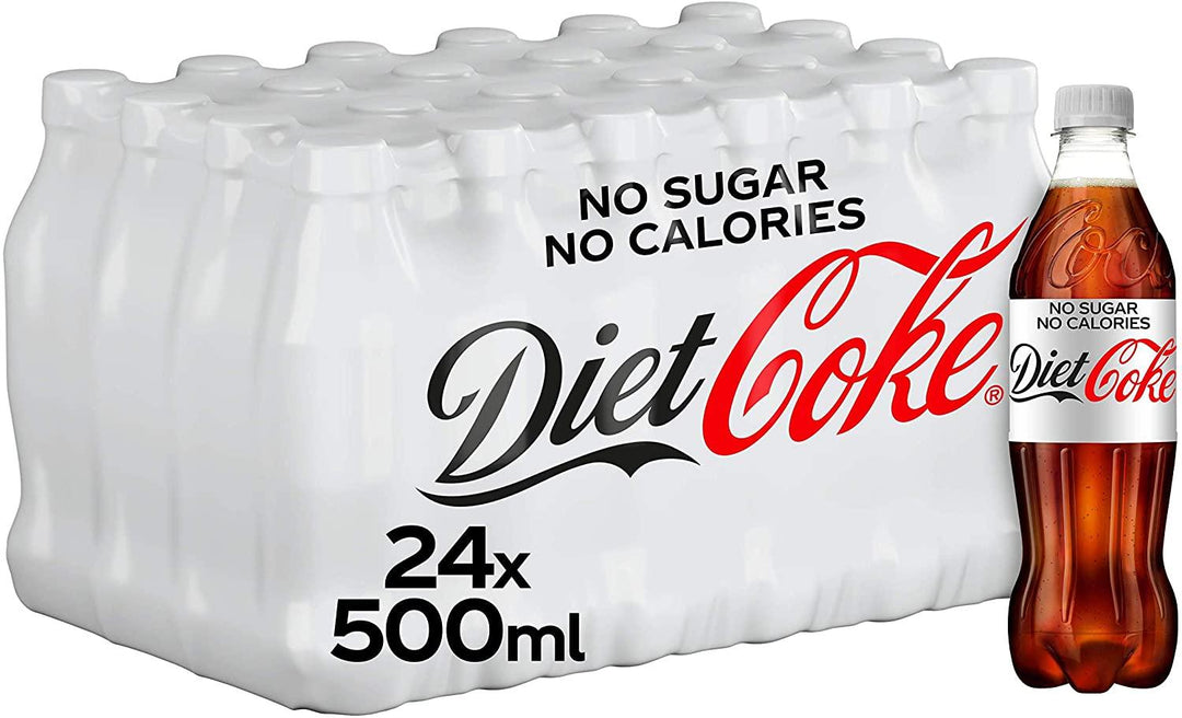 Coca-Cola Diet - Soft Drink (24 x 500ml) (Can Dep) - Quecan