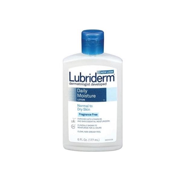 Lubriderm Unscented Lotion Normal To Dry Skin 177ml - Quecan