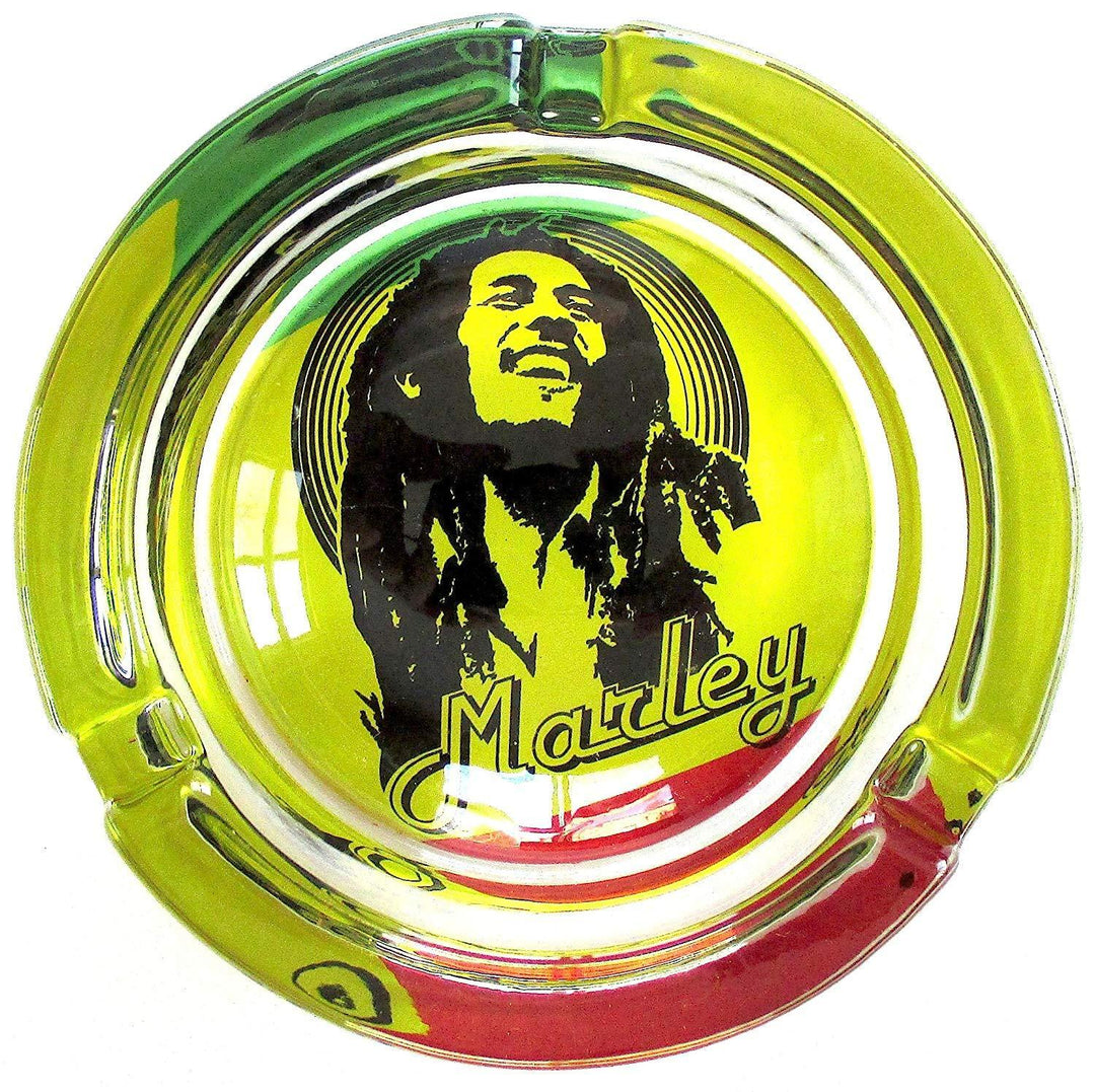 Bob Marley Glass - Glass Ashtray (Box of 6) - Quecan
