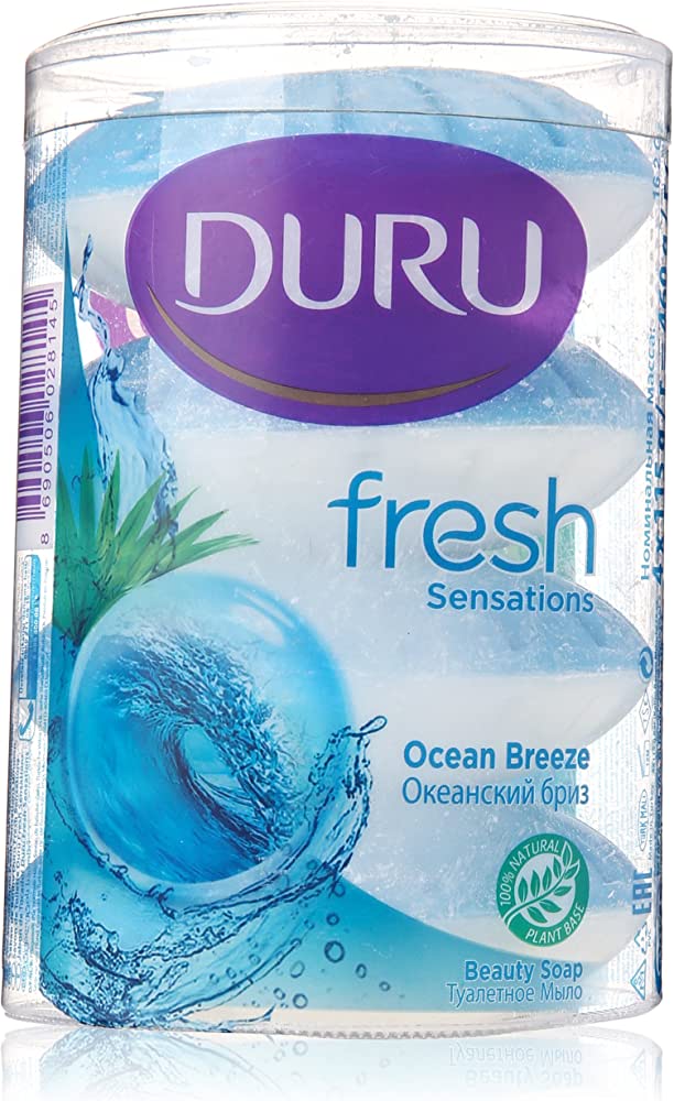 Duru Soap Bar - Ocean Breeze (Pack of 4) - Quecan