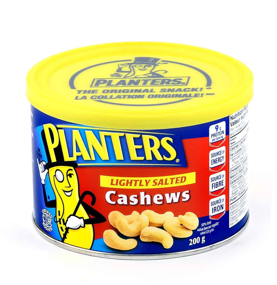 Planters Lightly Salted Cashews - 200g - Quecan
