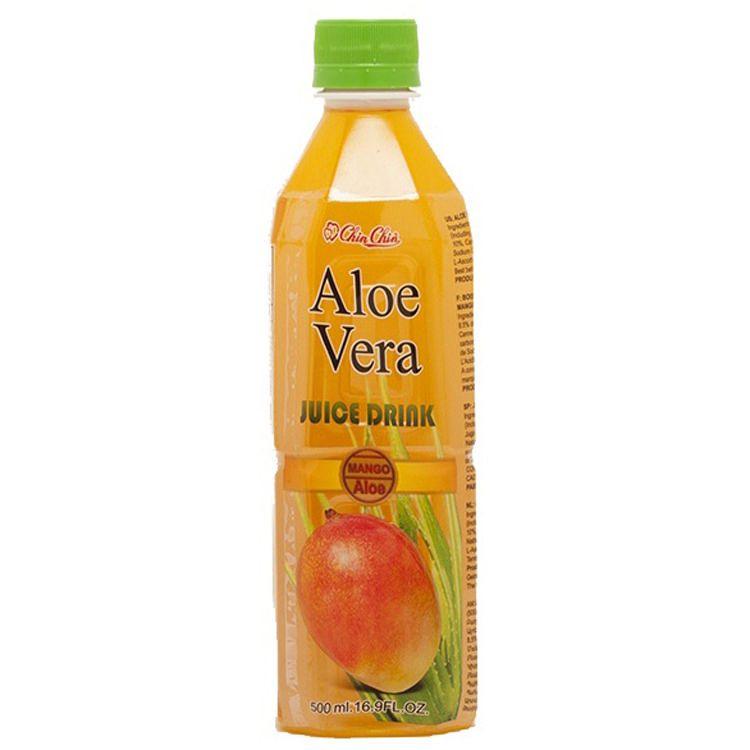 Chin Chin Aloe Vera Juice Drink - Mango (24 x 500ml) - Quecan