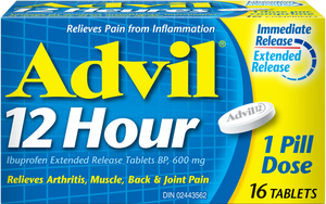 Advil 12 Hour Ibuprofen Extended Release Tablets 600mg  ( 6Pk ) - Quecan