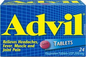 Advil Ibuprofen Tablets USP 200 Mg 24 Caplets (Pack of 6) - Quecan