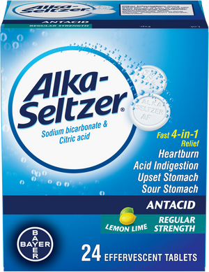 Alka -Seltzer Regular Strength Citron-Lime 24ct (Pack of 3) - Quecan