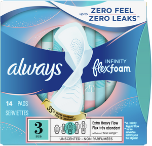 Always Infinity Flex Foam Size 3 Extra Heavy Flow - Quecan