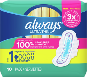 Always Ultra Thin Size 1 (Pack of 10) - Quecan