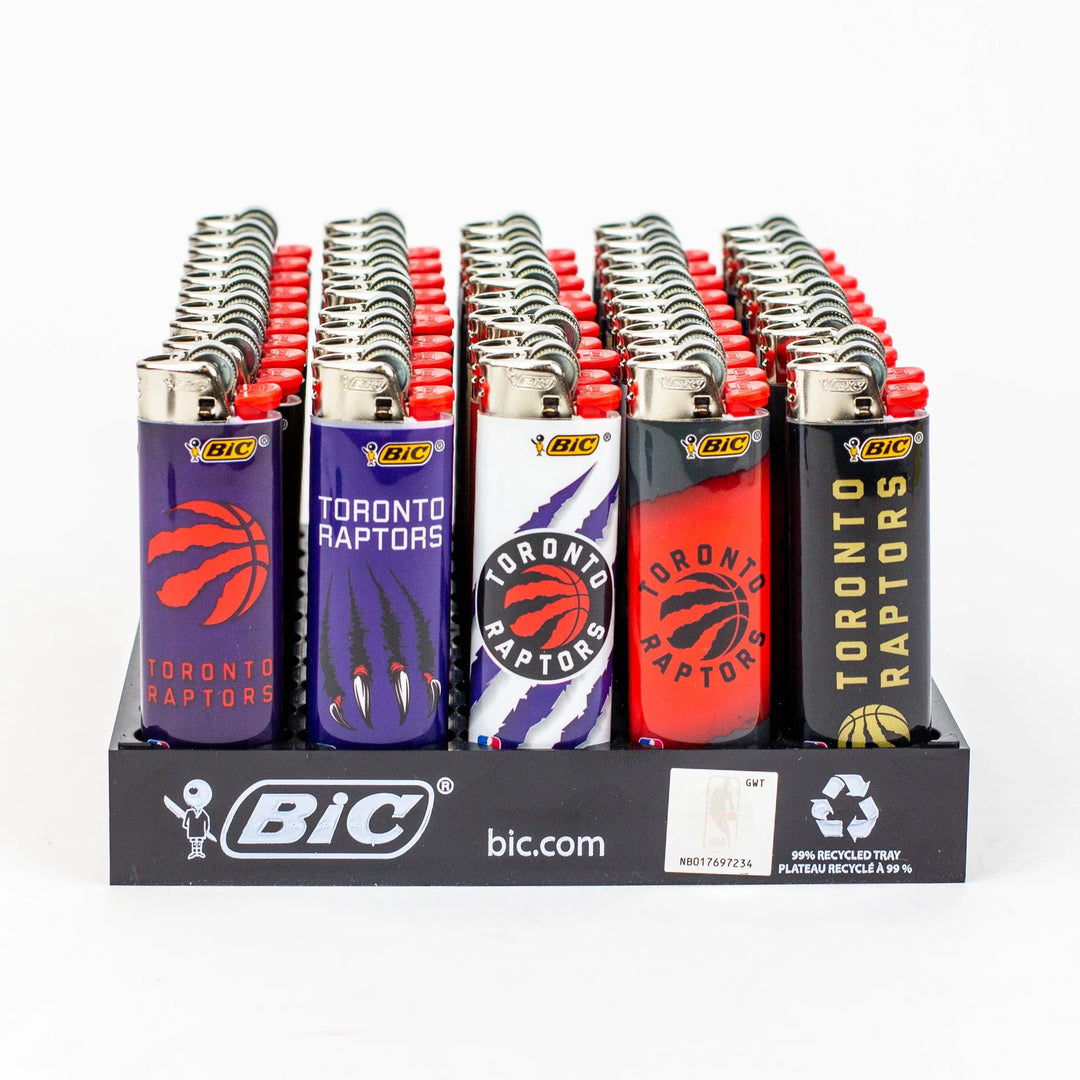 Bic Lighter NHL/NBA Toronto Raptors (Pack of 50) - Quecan