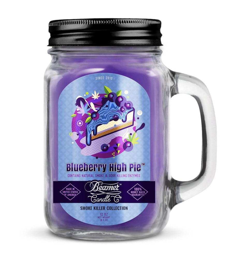 Beamer Candle Smoke Killer Collection - Blueberry High Pie - Quecan