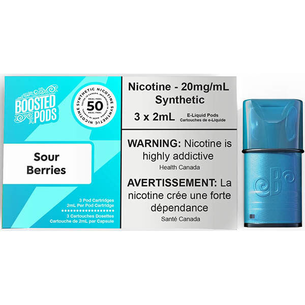 Boosted Pods S-Compatible Synthetic Nic Blend  - (20mg/ml) (STAMPED) - Quecan