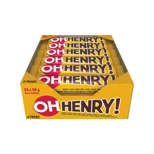 OH HENRY! Chocolate Bars (24 x 58g)– Quecan Distribution