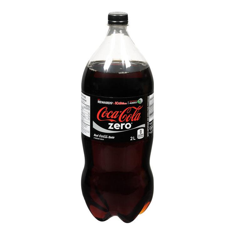 Coca-Cola Zero - Soft Drink (8 x 2L) (Can Dep) - Quecan