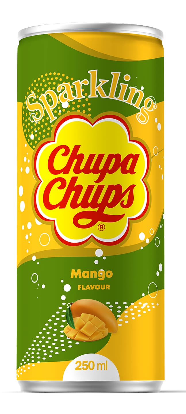 Chupa Chups Sparkling Mango (24 x 250) ML - (Can Dep) - Quecan