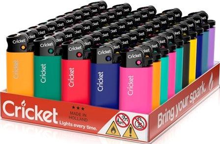Cricket Lighters (Box of 50) Mini essential - Quecan