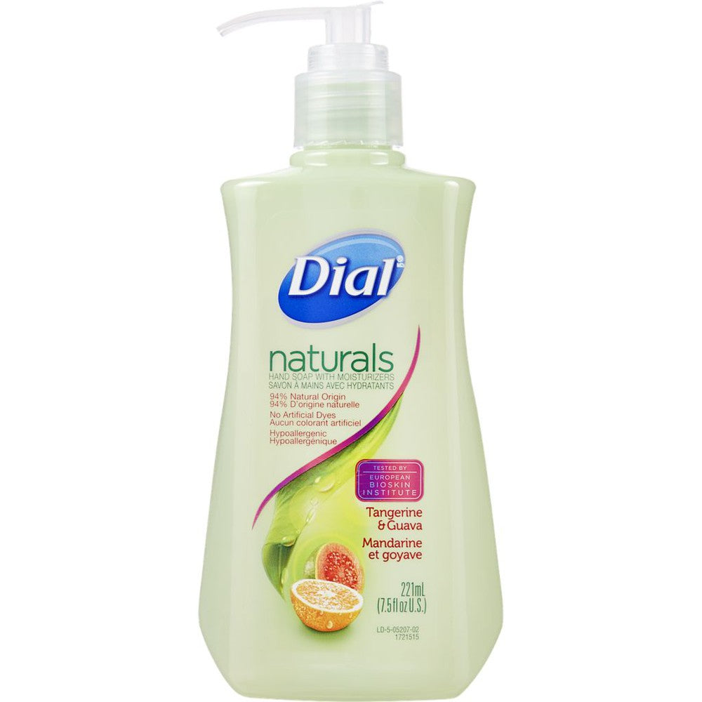 Dial Hand Wash Soap - Tangerine & Guava (221ml) - Quecan