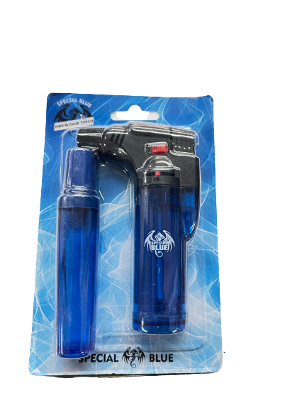 Special Blue Reload Torch Lighter - Quecan