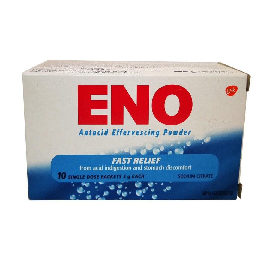 Eno Antacid Effervescing Powder (Pack of 10) - Quecan