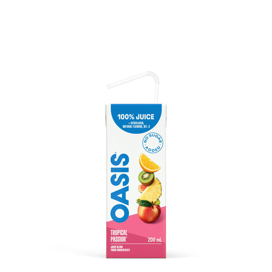 Oasis Classic Juice - Tropical Passion (10 x 3 x 200ml) - Quecan