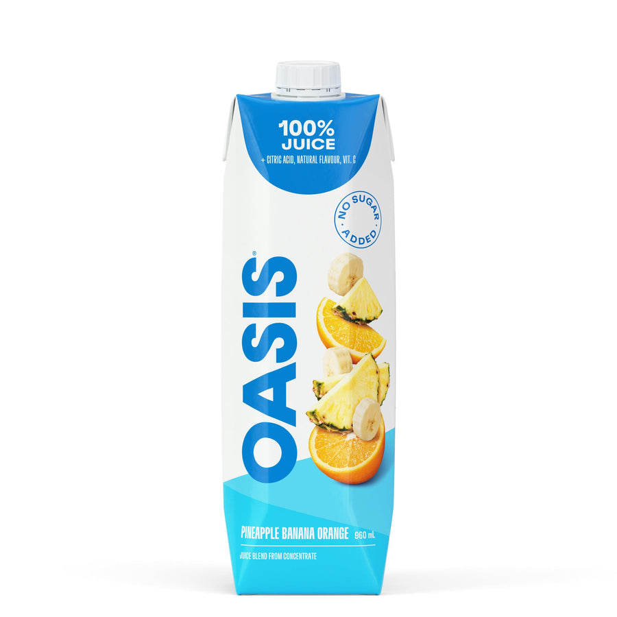 Oasis Classic Juice - Pineapple Banana Orange (12 x 960ml) - Quecan