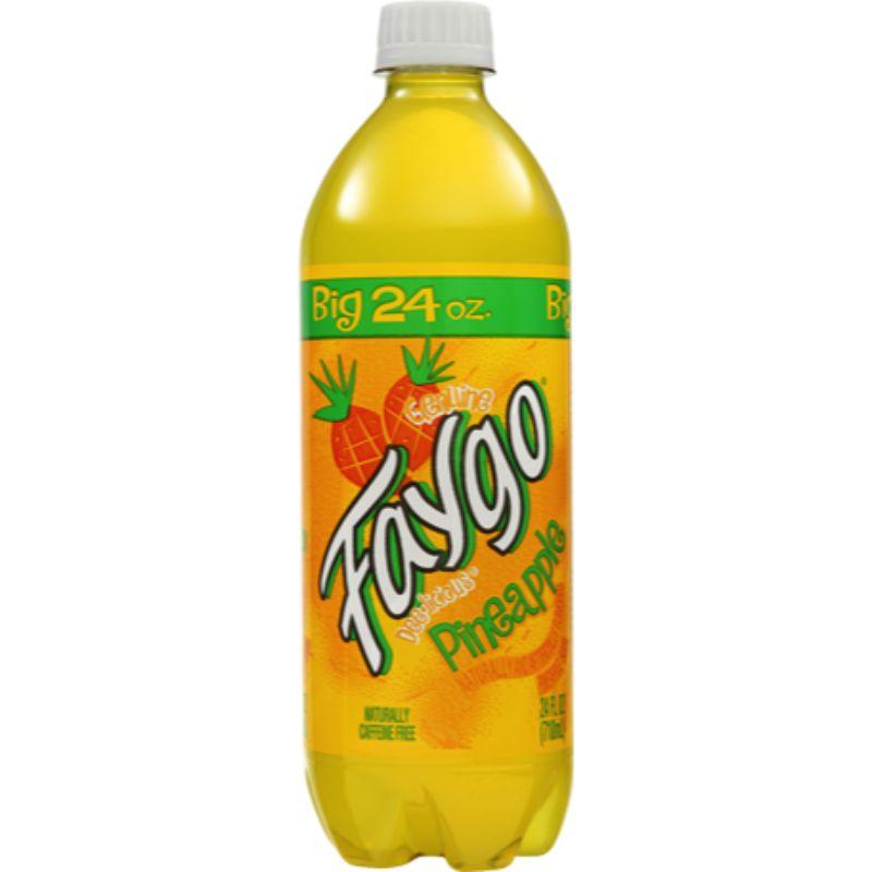 Faygo Soft Drink - Pineapple (24 x 710ml) (Can Dep) - Quecan