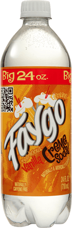 Faygo Soft Drink - Creme Soda (24 x 710ml) (Can Dep) - Quecan