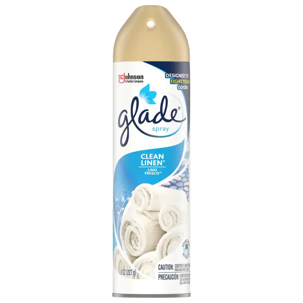 Glade Air Freshener - Clean Linen (227g) - Quecan