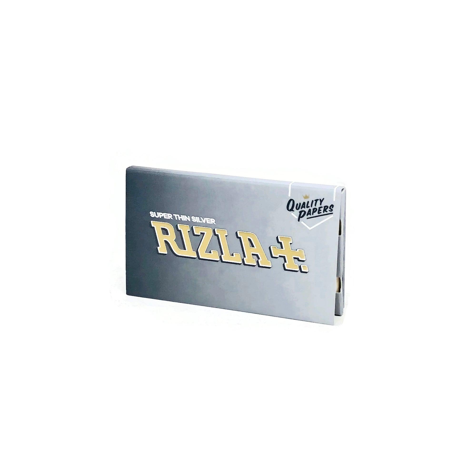 Rizla Super Thin Silver - Rolling Papers (Box of 25) | Quecan Distribution