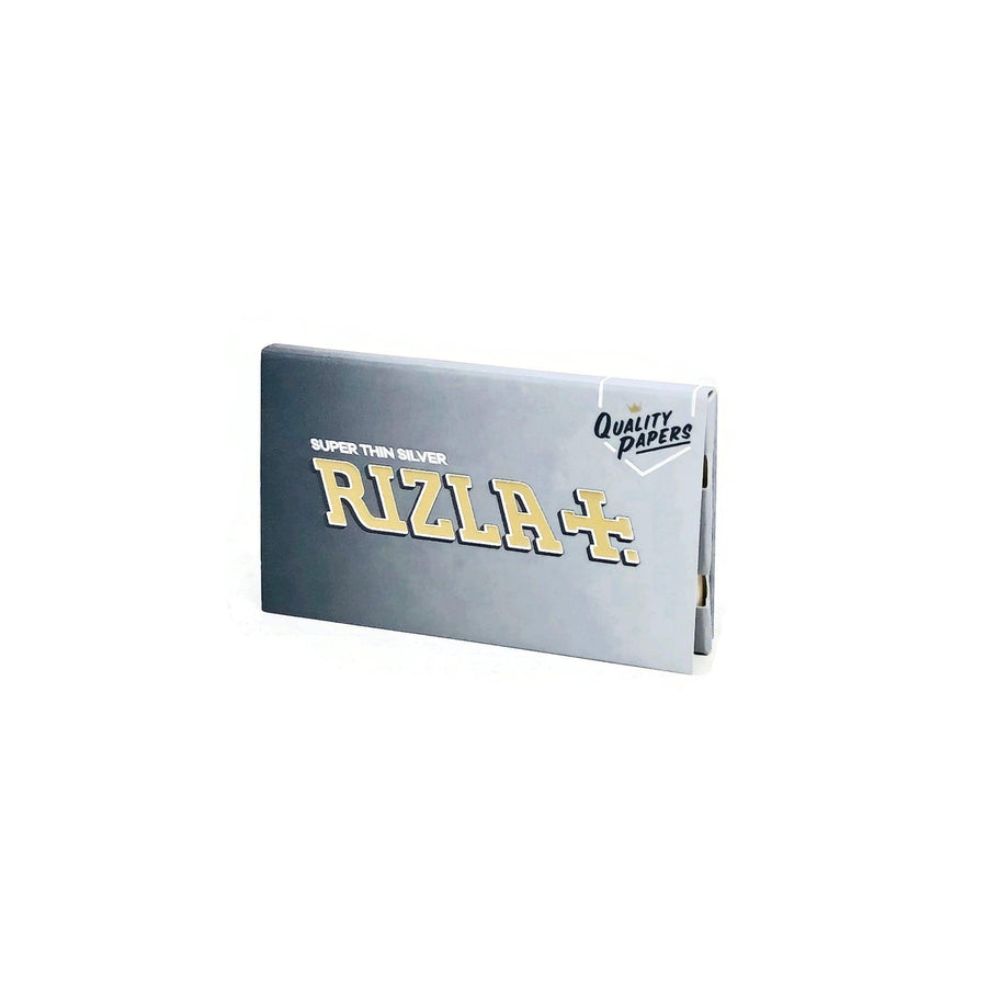 Rizla Super Thin Silver - Rolling Papers (Box of 25) - Quecan