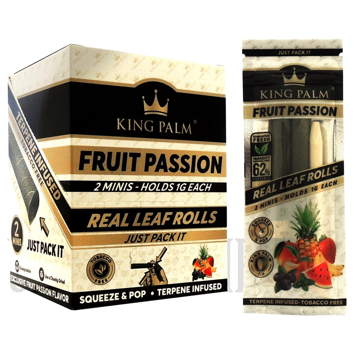 King Palm 2 Mini Rolls (Pack of 20) - Quecan