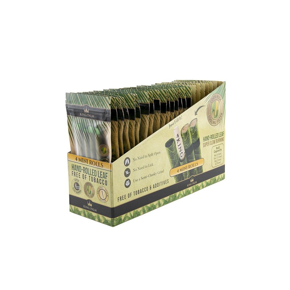 King Palm 4 Mini Rolls (Box of 24) - Quecan