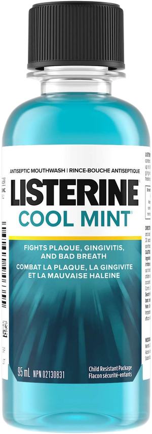 Listerine Mouth Wash Cool Mint (95ml) - Quecan