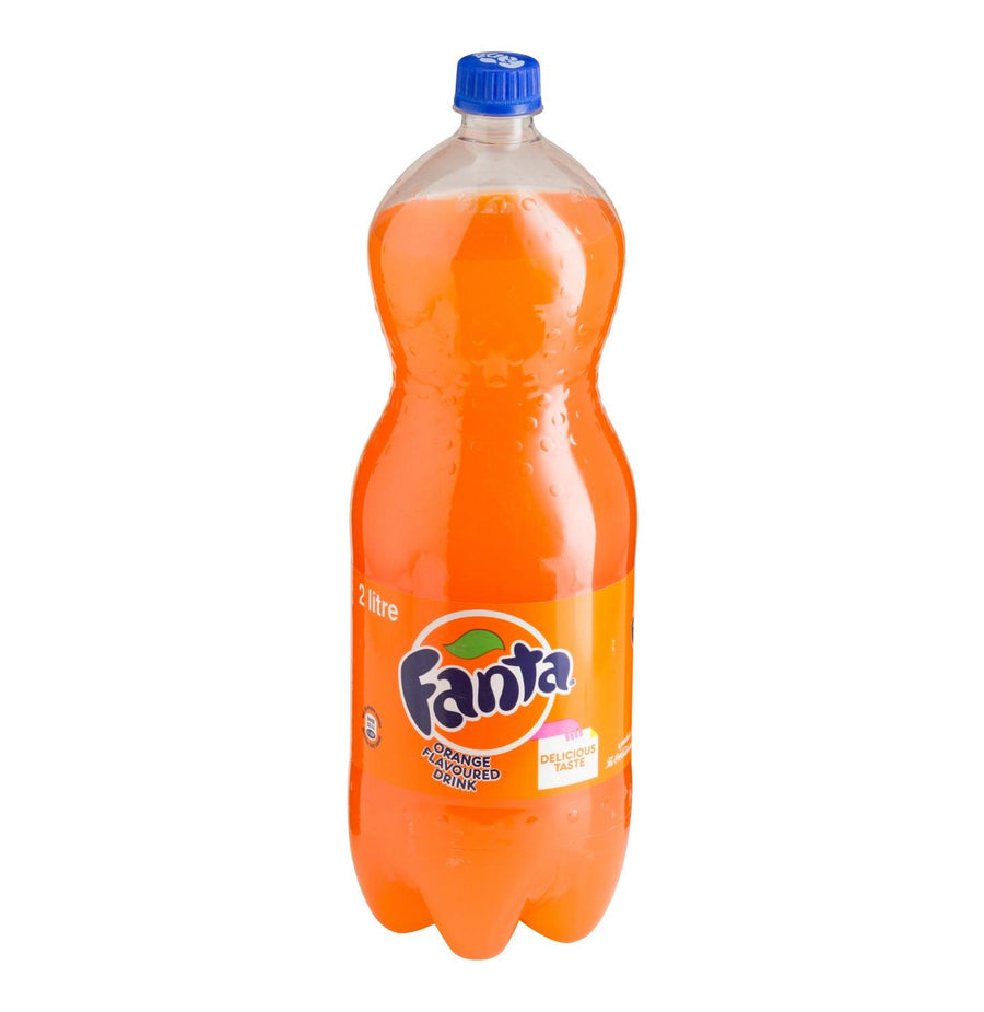 Fanta Orange - Soft Drink (8 x 2L) (Can Dep) - Quecan