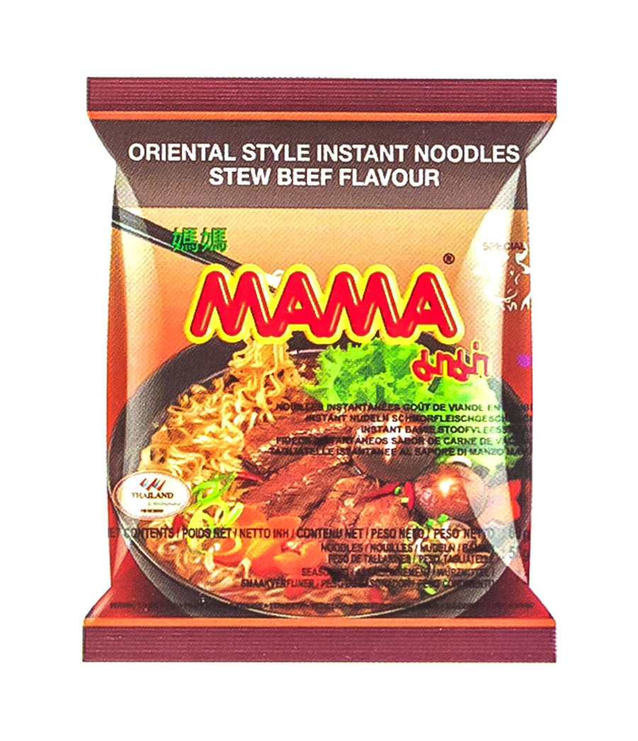 Mama Instant Noodles - Stew Beef (24 x 55g) - Quecan