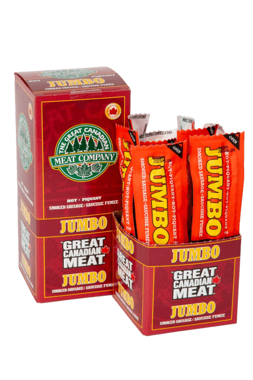 Great Canadian Meat - Jumbo Pepperoni Hot (10x 72g) - Quecan